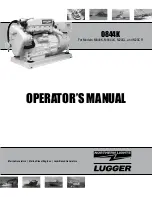 Предварительный просмотр 1 страницы Northern Lights Lugger 0844K Operator'S Manual