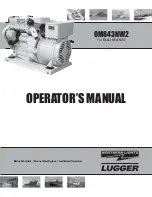 Northern Lights Lugger M843NW2 Operator'S Manual предпросмотр