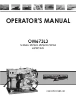 Northern Lights M673L3 Operator'S Manual предпросмотр