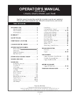 Preview for 3 page of Northern Lights OLP LP445 Operator'S Manual