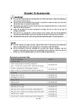 Preview for 150 page of Northern Meditec Crius V6 Operator'S Manual