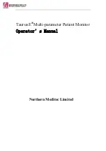 Предварительный просмотр 1 страницы Northern Meditec Taurus E Operator'S Manual