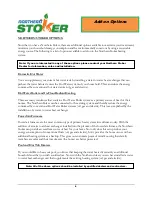 Preview for 8 page of Northern Stoker 30-30 Owner'S Manual