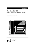 Preview for 1 page of Northern Telecom Meridian M3000 Reference Manual