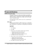 Preview for 73 page of Northern Telecom Meridian M3000 Reference Manual