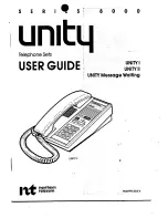 Northern Telecom Unity I User Manual preview