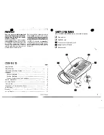 Preview for 2 page of Northern Telecom Unity I User Manual