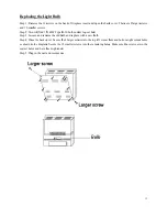 Предварительный просмотр 13 страницы Northern Tool Electric fireplace heater Assembly And Operation Manual