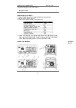 Предварительный просмотр 3 страницы Northern Amp Arc 7000 Operating Instructions And Parts Manual