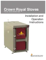 Northland Crown Royal 1000 Installation And Operation Instructions Manual предпросмотр