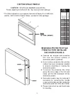 Preview for 14 page of Northland designer series Installation Instructions Manual