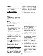 Preview for 12 page of Northland NL24WSG0 series Installation, Operation And Maintenance Instructions