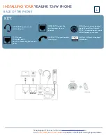 Preview for 3 page of Northland YEALINK T54W User Manual