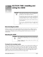 Preview for 9 page of NorthStar 6000i Installation Manual