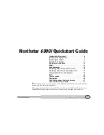 Предварительный просмотр 11 страницы NorthStar 6000i Quickstart Manual And Reference Manual