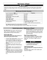 Preview for 22 page of NorthStar 990994 Owner'S Manual