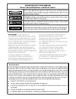 Preview for 2 page of NorthStar EXPLORER 443S Installation And Operation Manual