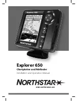 NorthStar EXPLORER 650 Installation And Operation Manual preview