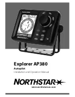 Предварительный просмотр 1 страницы NorthStar Explorer AP380 Installation And Operation Manual