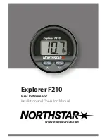 NorthStar EXPLORER F210 Installation And Operation Manual предпросмотр