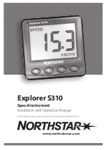 Preview for 1 page of NorthStar Explorer S310 Installation And Operation Manual