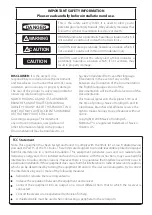 Preview for 3 page of NorthStar Explorer S310 Installation And Operation Manual