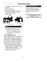 Preview for 26 page of NorthStar M157119E Owner'S Manual