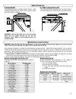 Предварительный просмотр 12 страницы NorthStar M157310C Installation, Operation And Maintenance Manual