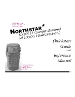 NorthStar NS100 DS Quickstart Manual And Reference Manual preview