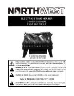 Northwest BEF-18FS-1 Owner'S Manual preview