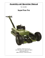 Northwest SUPERTOW PRO Assembly And Operation Manual preview