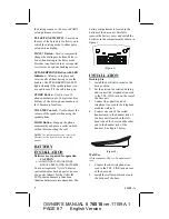 Preview for 7 page of Northwestern Bell 76510-1 Owner'S Manual