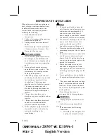 Preview for 2 page of Northwestern Bell Easy Touch 28507 Manual