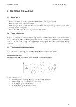 Предварительный просмотр 15 страницы Norton Clipper 70184629948 Operating Instructions Manual