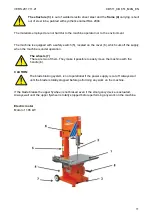 Предварительный просмотр 11 страницы Norton Clipper CB 511 Operating Instructions Manual