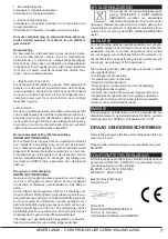 Предварительный просмотр 8 страницы Norton Clipper CDM 163 Operating Instructions Manual