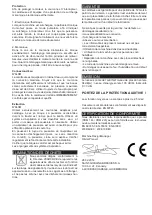 Предварительный просмотр 12 страницы Norton Clipper CDM 163 Operating Instructions Manual