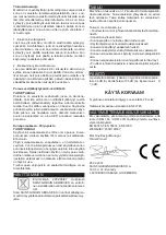 Предварительный просмотр 22 страницы Norton Clipper CDM 163 Operating Instructions Manual