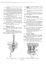 Preview for 15 page of Norton 16H Maintenance Manual And Instruction Book