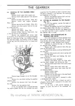 Preview for 34 page of Norton 16H Maintenance Manual And Instruction Book