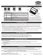 Preview for 12 page of Norton 5700 LEO series Installation And Instruction Manual