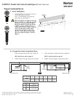 Предварительный просмотр 7 страницы Norton Assa Abloy D6001DE-L Series Installation Instructions Manual