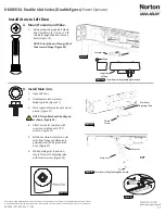 Предварительный просмотр 11 страницы Norton Assa Abloy D6001DE-L Series Installation Instructions Manual