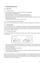 Предварительный просмотр 13 страницы Norton clipper CGW EVO D400 Operating Instructions Manual