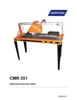 Norton clipper CMR 351 Operating Instructions Manual предпросмотр