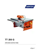 Предварительный просмотр 1 страницы Norton TT 250 G Operating Instructions Manual