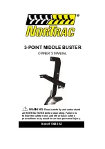 Preview for 1 page of Nortrac 508312 Owner'S Manual