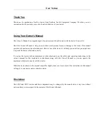 Preview for 3 page of Nortrac NorTrac 40XT Owner'S Manual