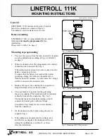 Nortroll LINETROLL 111K User Manual предпросмотр