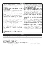 Preview for 2 page of Nortron 21B10M Installation And User Manual